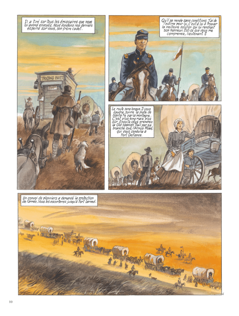 Au cœur du désert Le Lombard planche 10