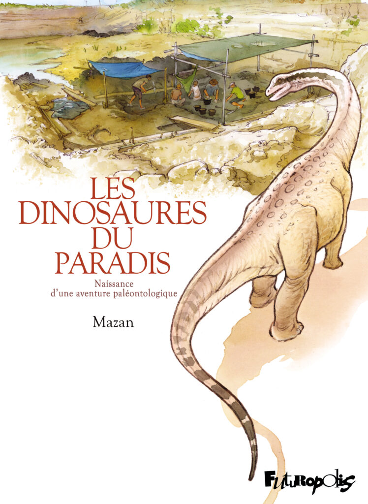 Les dinosaures du paradis Futuropolis couverture