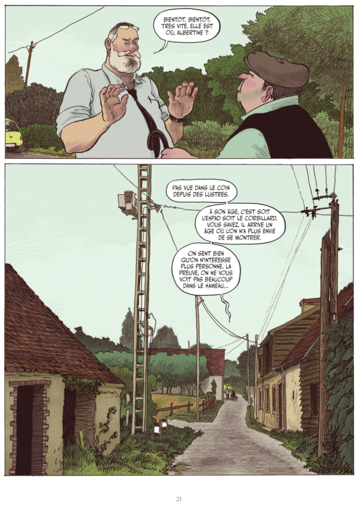 Albertine a disparu Glénat 2025 planche 21
