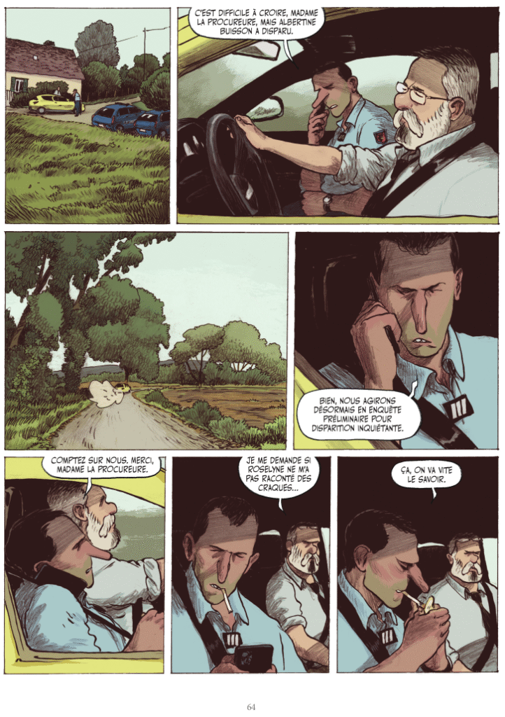 Albertine a disparu Glénat 2025 planche 64