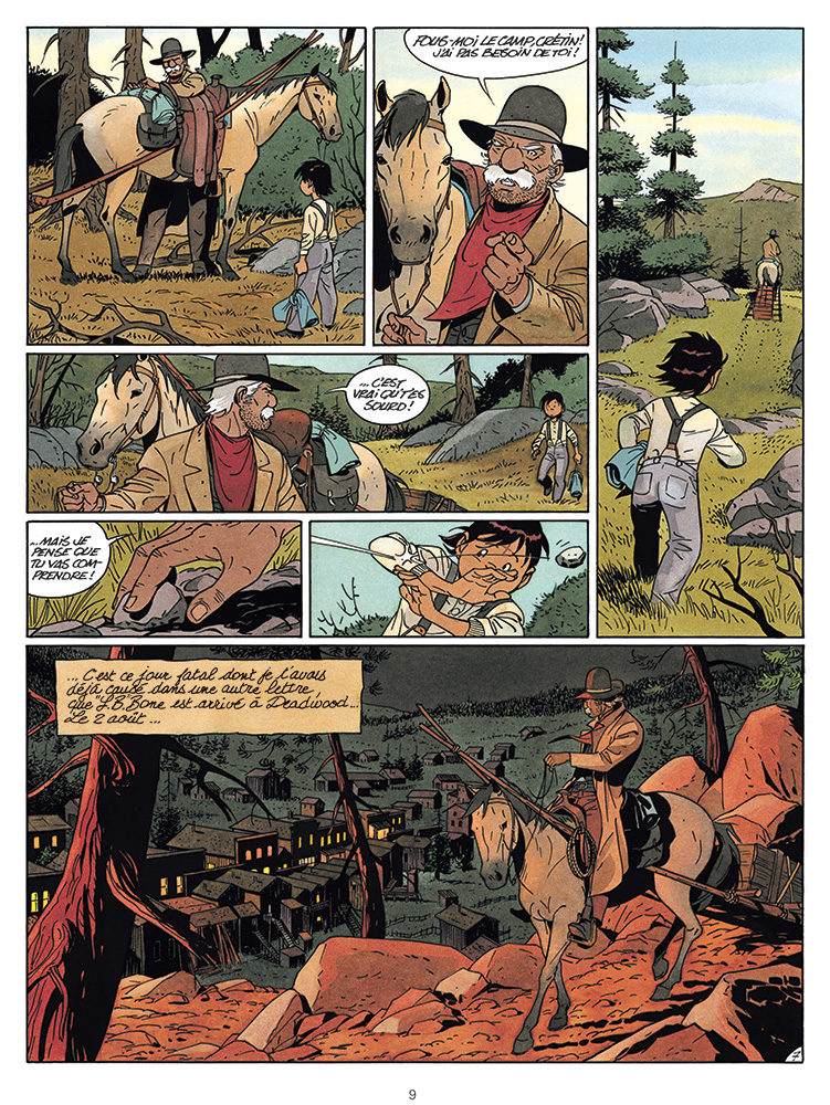 Chiens de prairie Dargaud planche 9