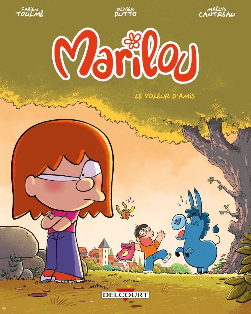 Marilou tome 2 Delcourt couverture