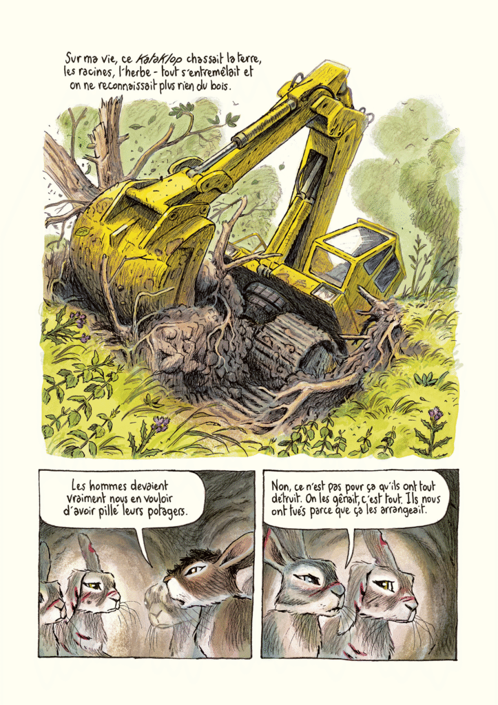 Watership Down Monsieur Toussaint Louvertur planche