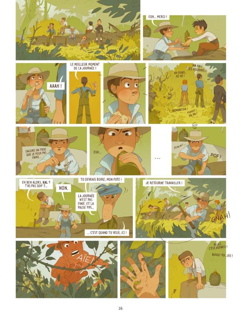 Calamity Jane tome 3 Le Feu Delcourt planche 26