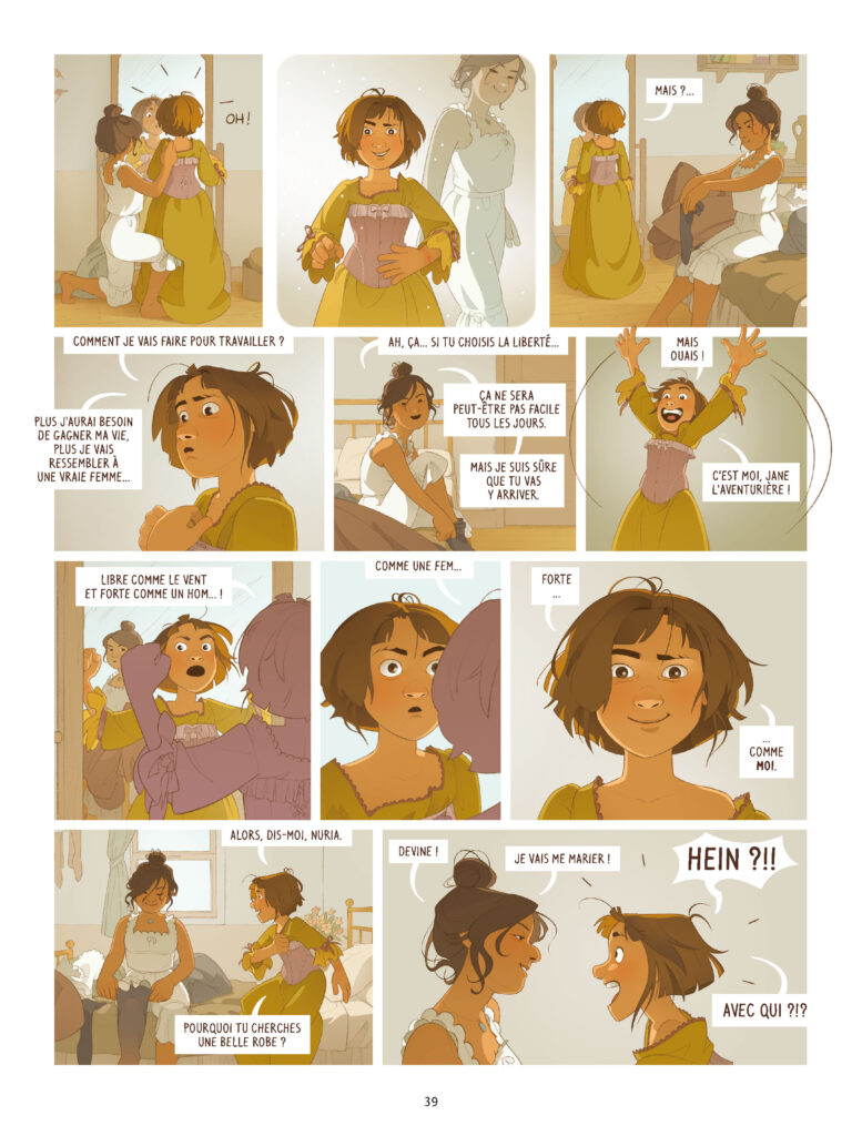 Calamity Jane tome 3 Le Feu Delcourt planche 39
