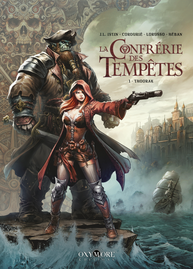La confrérie des tempêtes tome 1 Oxymore couverture