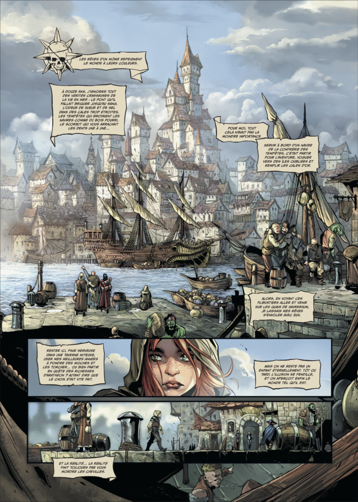 La confrérie des tempêtes tome 1 Oxymore planche