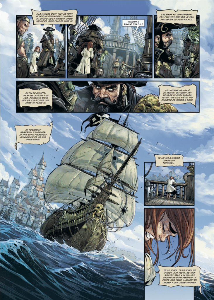 La confrérie des tempêtes tome 1 Oxymore planche
