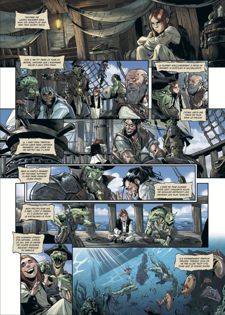 La confrérie des tempêtes tome 1 Oxymore planche