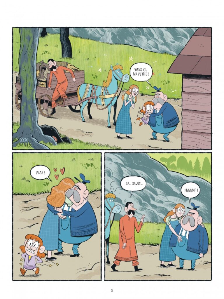 La forêt d'Oreka tome 1 Dupuis planche 5