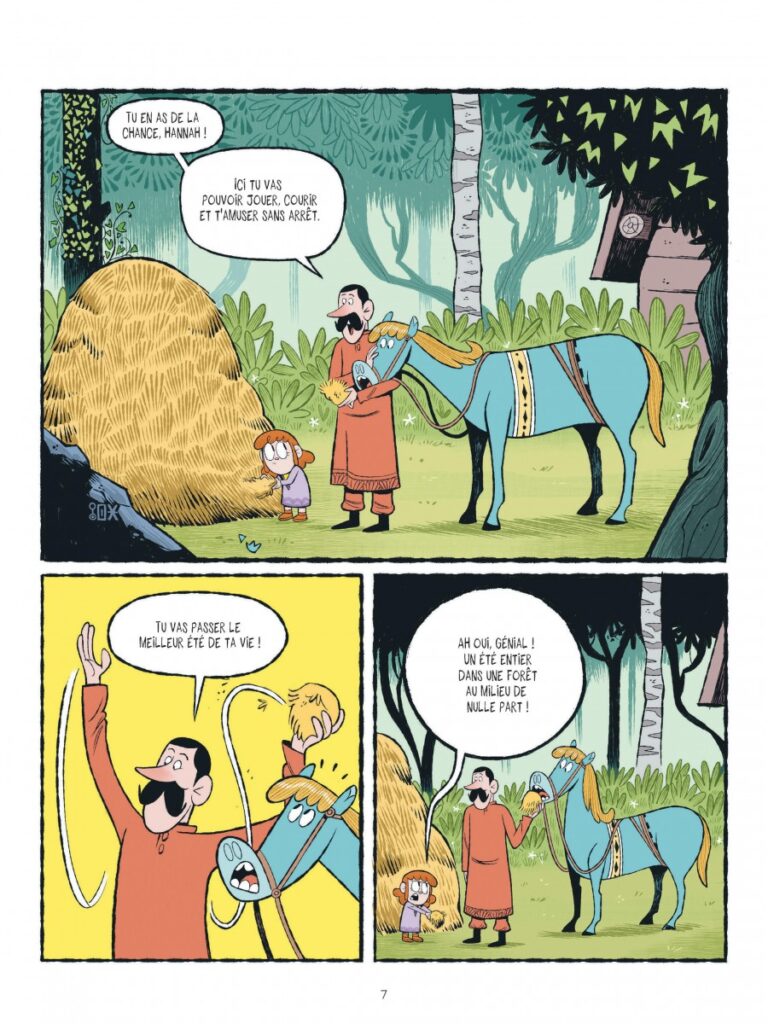 La forêt d'Oreka tome 1 Dupuis planche 7