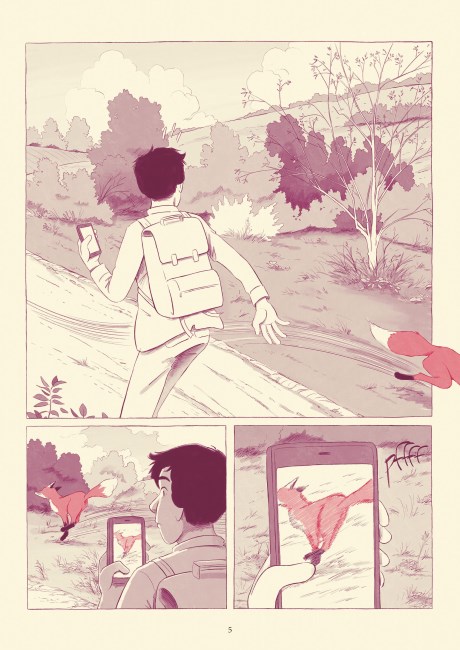 Le masque du renard Glénat planche 5