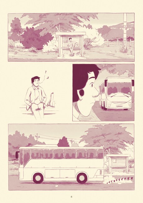 Le masque du renard Glénat planche 6