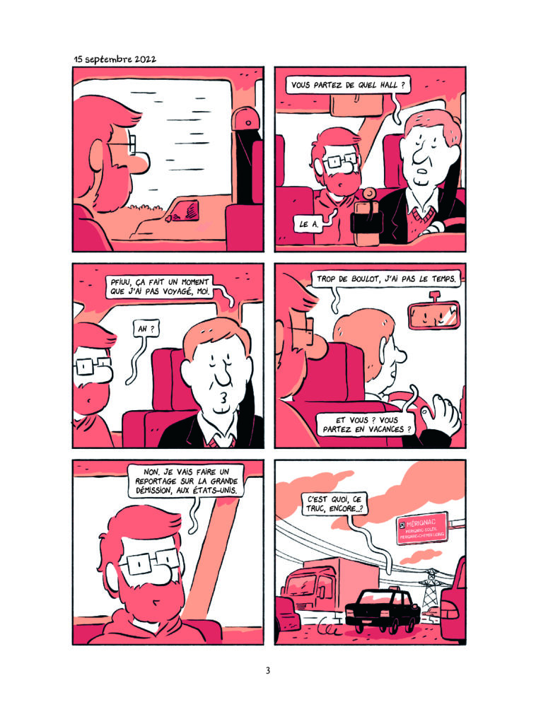 Les reflets du monde - Et travailler et Vivre - Delcourt planche 3