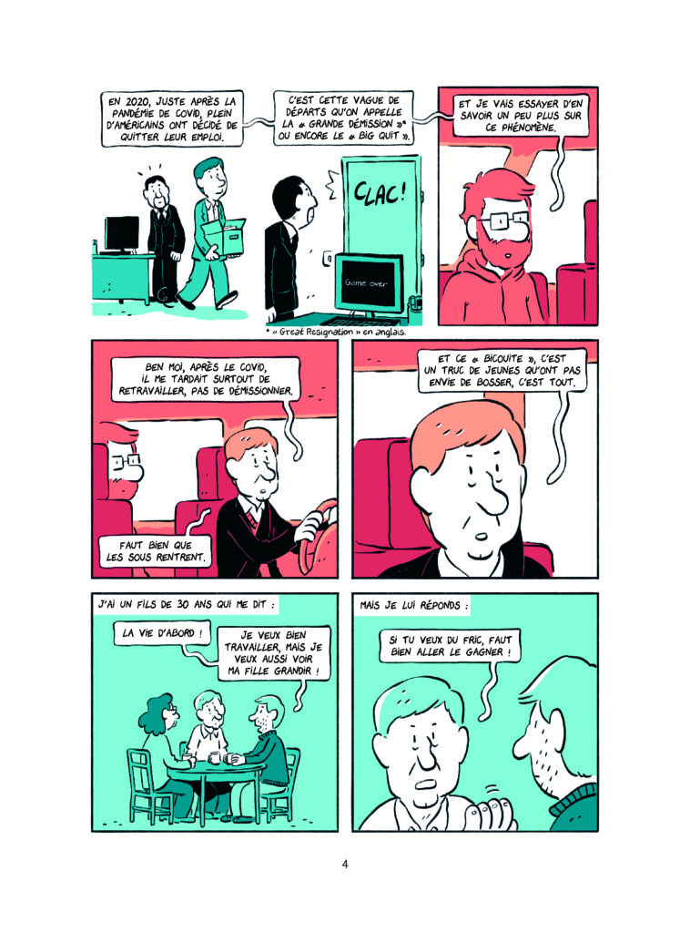 Les reflets du monde - Et travailler et Vivre - Delcourt planche 4