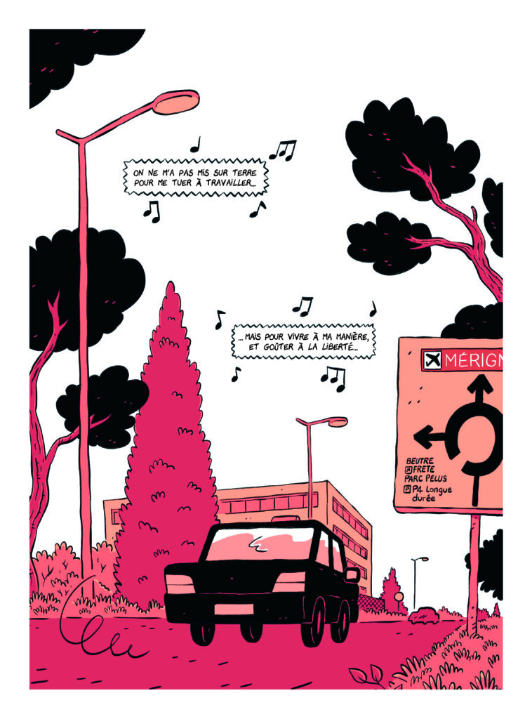 Les reflets du monde - Et travailler et Vivre - Delcourt planche 6