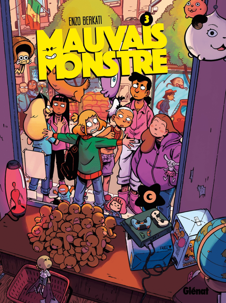 Mauvais Monstre Glénat tome 3 couverture