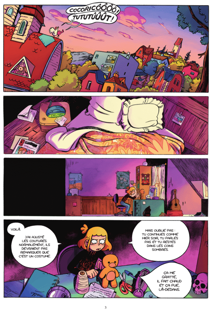 Mauvais Monstre Glénat tome 3 planche 3