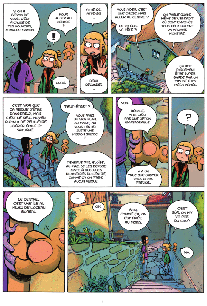 Mauvais Monstre Glénat tome 3 planche 9