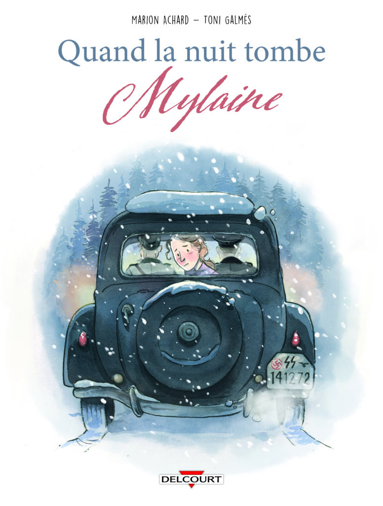 Quand la nuit tombe tome 2 Delcourt couverture