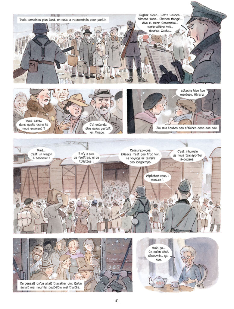 Quand la nuit tombe tome 2 Delcourt planche 41