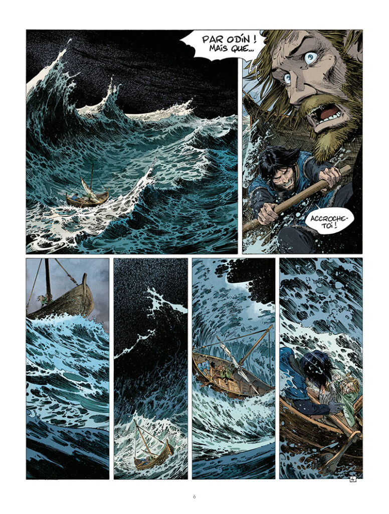 Thorgal de givre et de feu Le Lombard planche 6