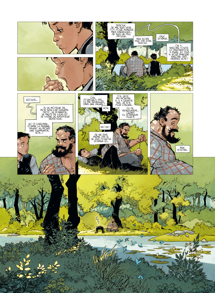 Ulysse et Cyrano Casterman planche