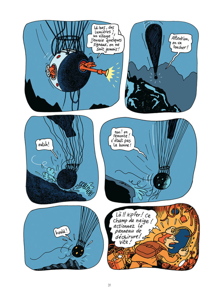 Un, deux, trois Piccard Dargaud planche 31