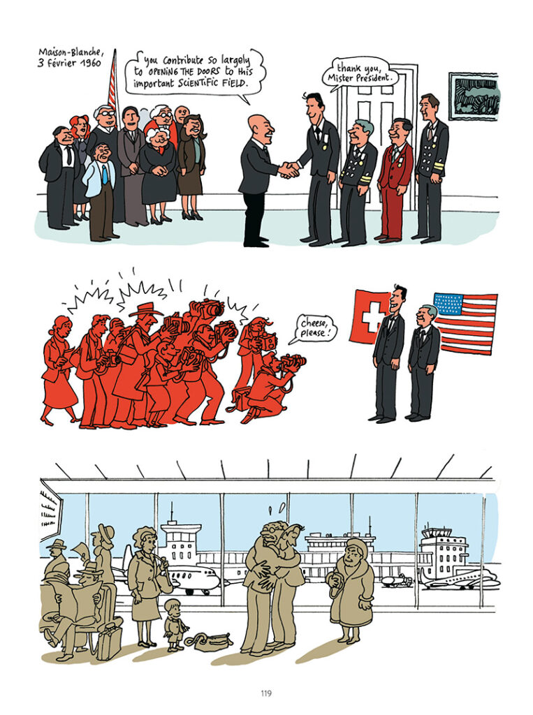 Un, deux, trois Piccard Dargaud planche 119