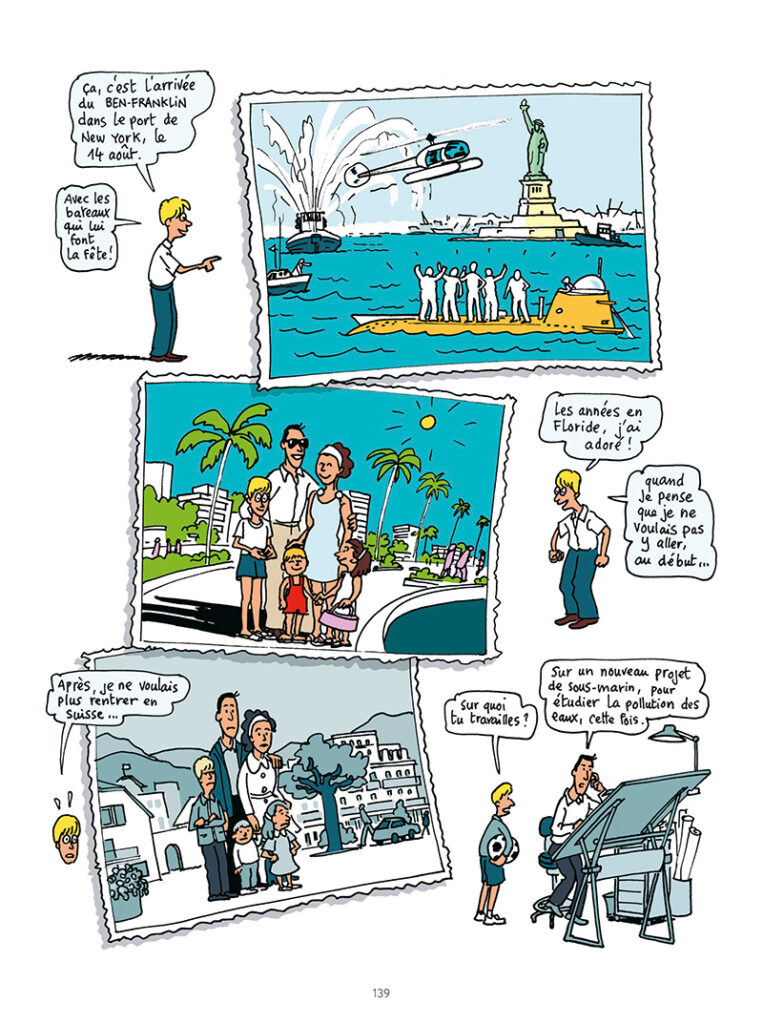 Un, deux, trois Piccard Dargaud planche 139