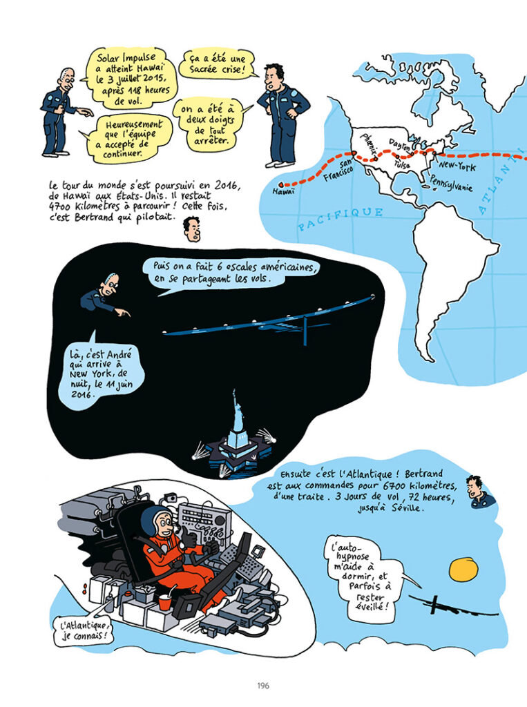 Un, deux, trois Piccard Dargaud planche 196
