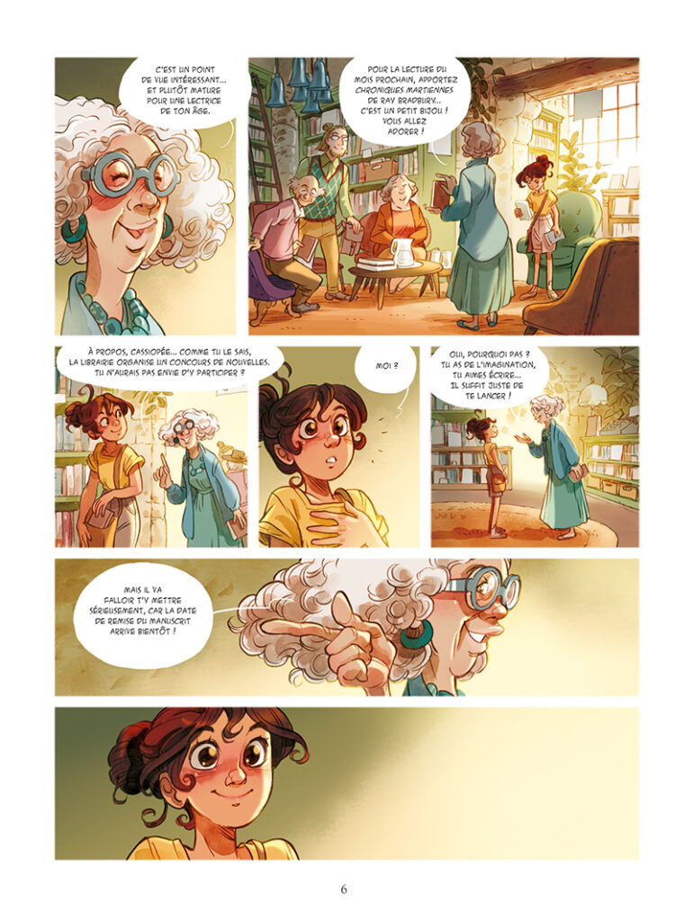 Les soeurs Grémillet tome 7 Le dragon d'or Dupuis planche 6