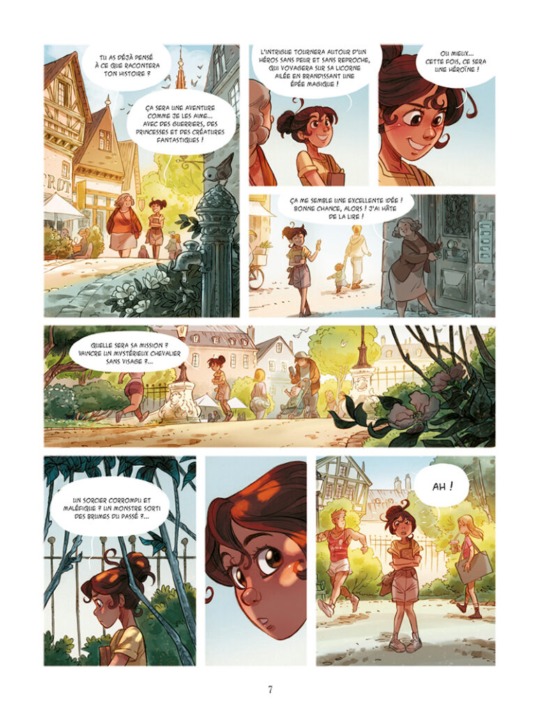 Les soeurs Grémillet tome 7 Le dragon d'or Dupuis planche 7