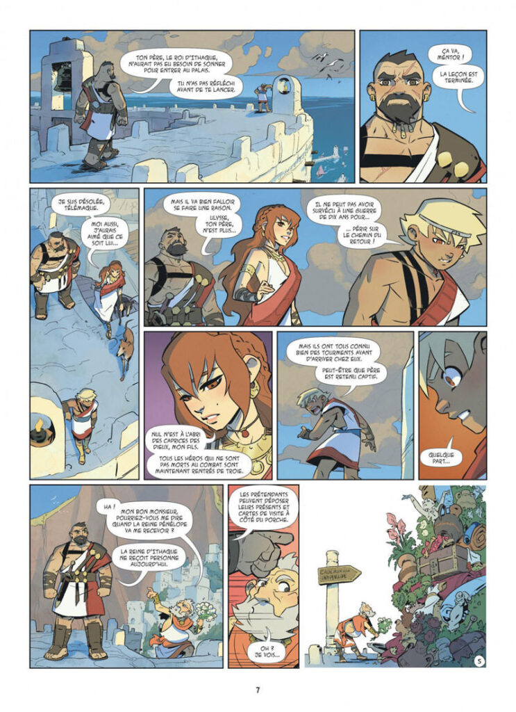 Télémaque tome 1, Dupuis