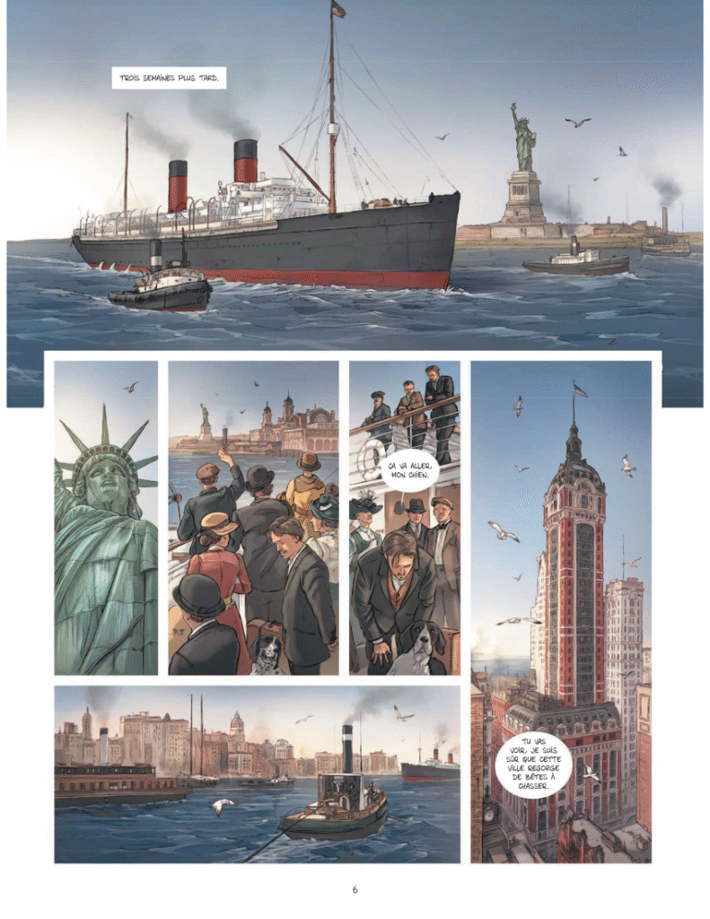 Ange Leca Monstres américains Grand Angle planche 6
