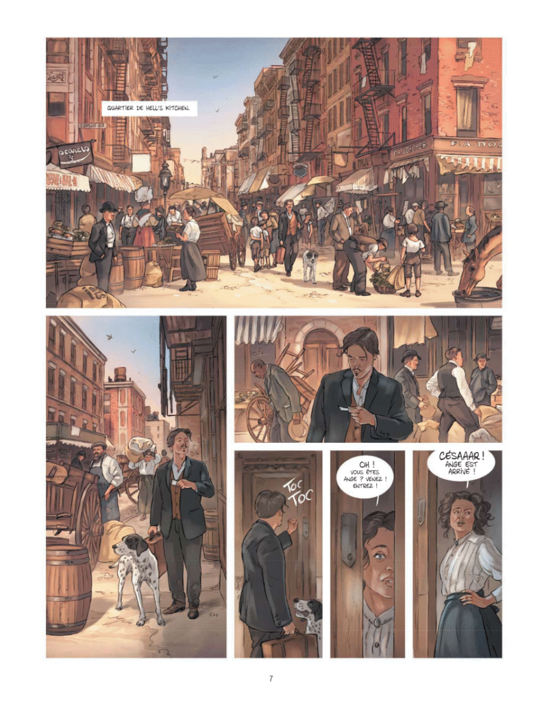 Ange Leca Monstres américains Grand Angle planche 7