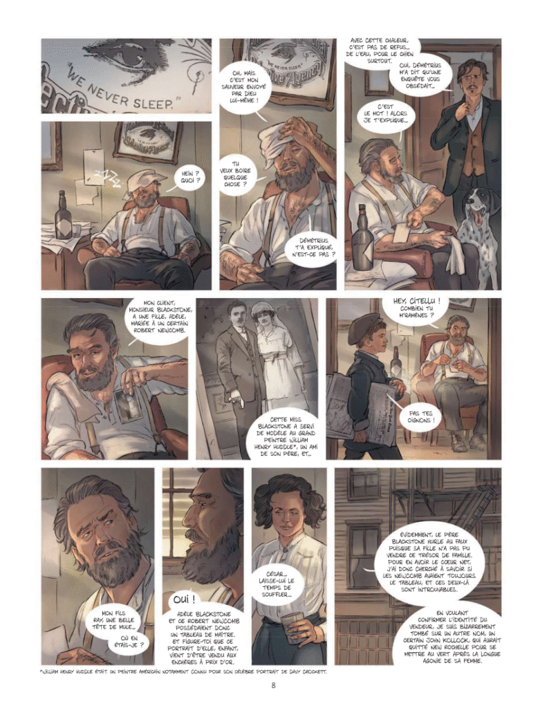 Ange Leca Monstres américains Grand Angle planche 8