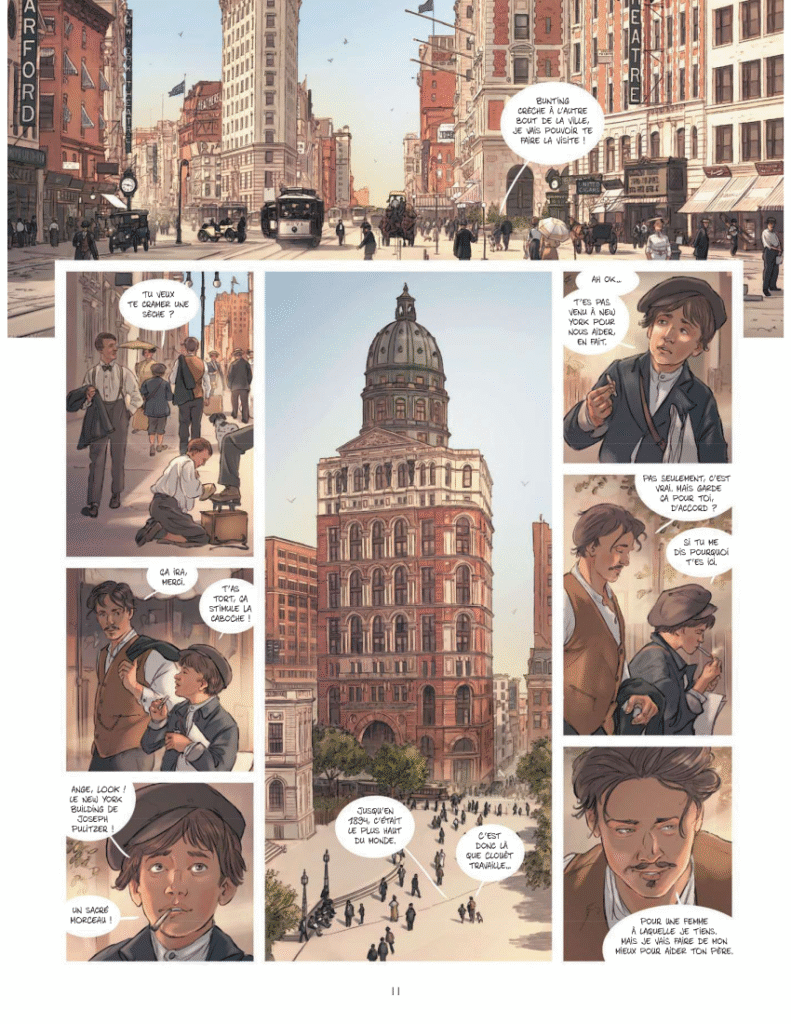 Ange Leca Monstres américains Grand Angle planche 11