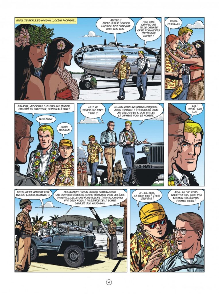 Buck Danny classic Dupuis tome 12 planche 6