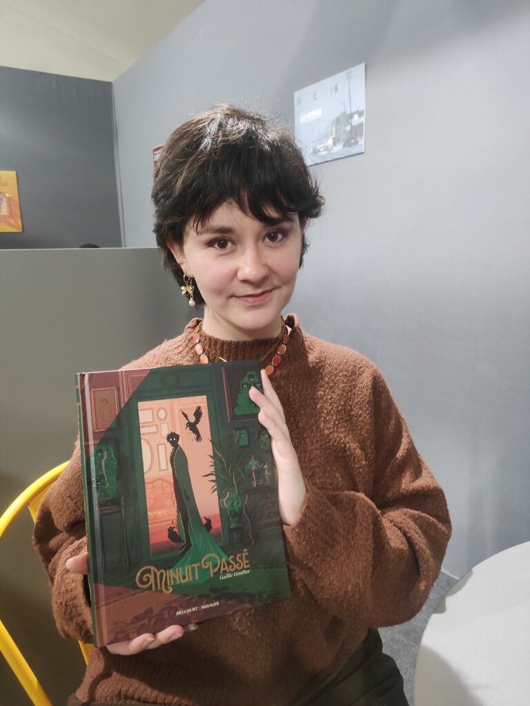 Photo de Gaëlle Geniller avant l'interview.