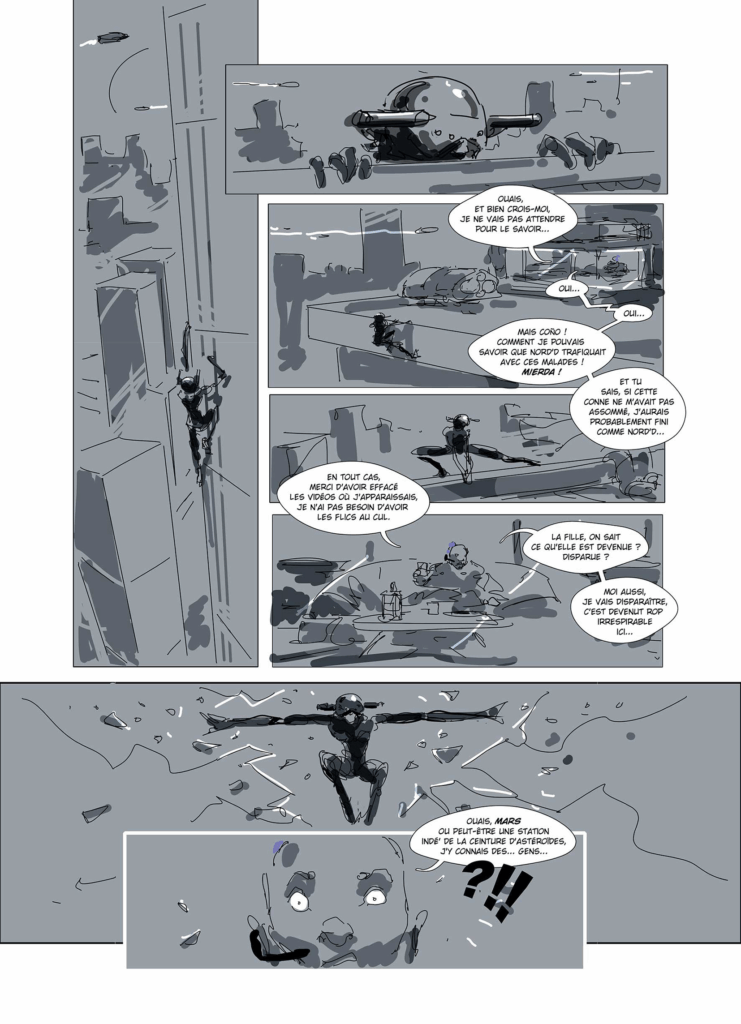 Sphères tome 1 Oxymore Editions planche