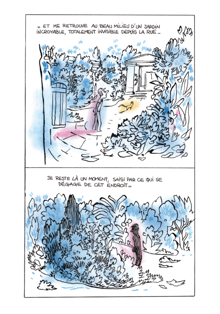 Les jardins invisibles Delcourt planche 94