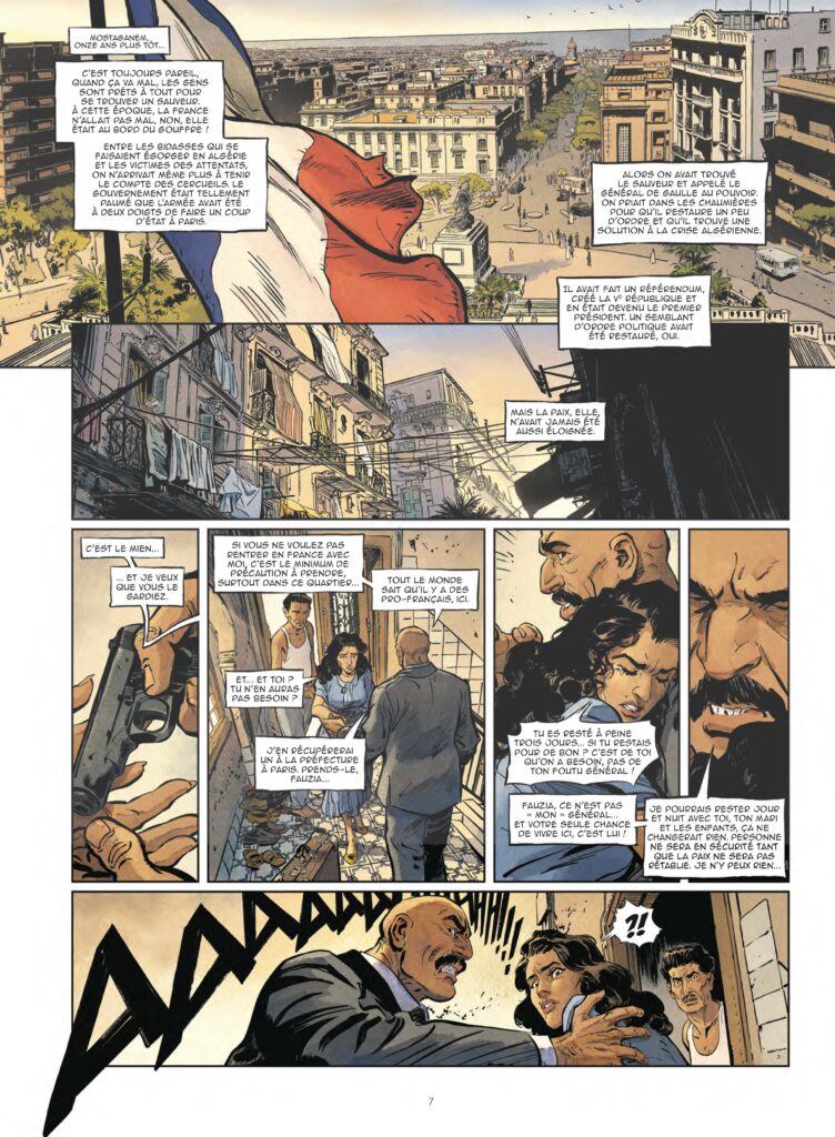 Les gorilles du général tome 1 Casterman planche 7