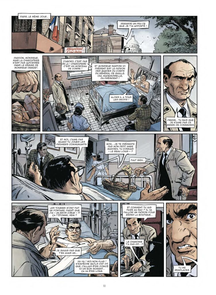 Les gorilles du général tome 1 Casterman planche 10