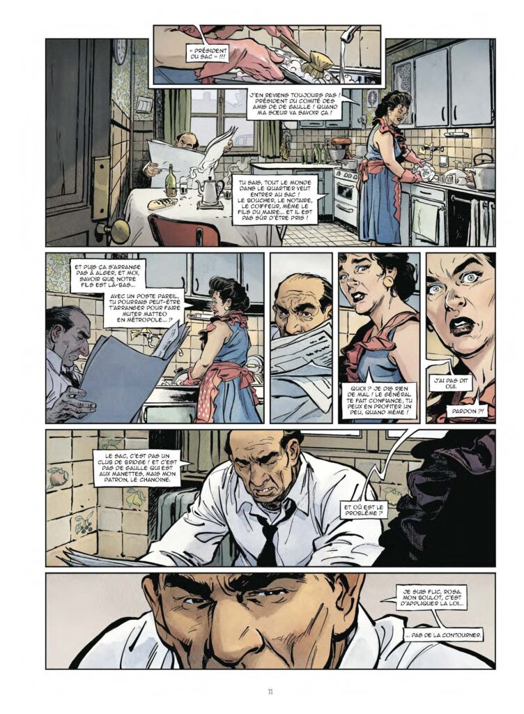 Les gorilles du général tome 1 Casterman planche 11