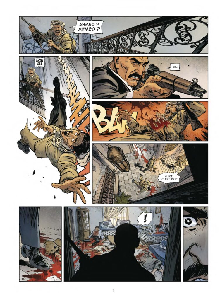 Les gorilles du général tome 1 Casterman planche 9