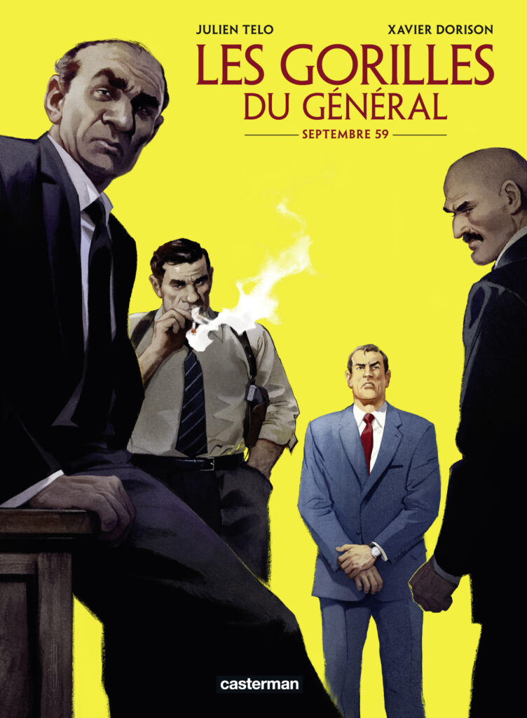 Les gorilles du général tome 1 Casterman couverture