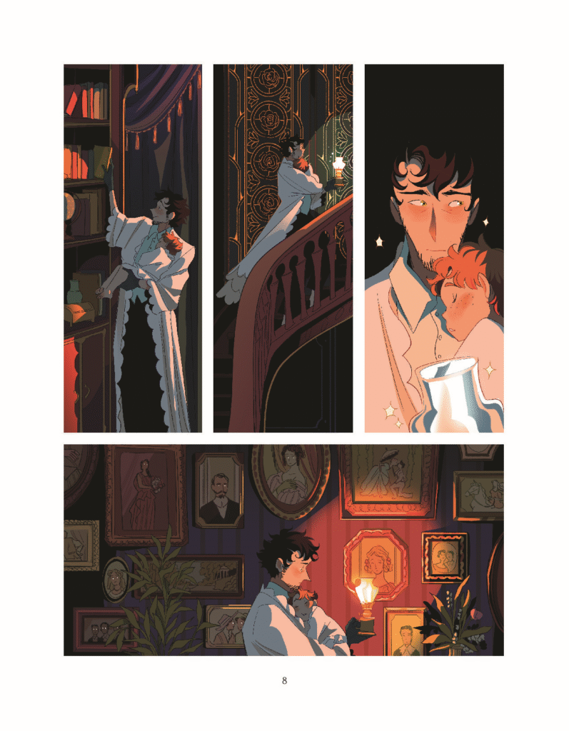 Page 8 de l'album Minuit passé.