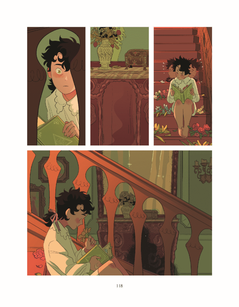 Page 118 de l'album Minuit passé.