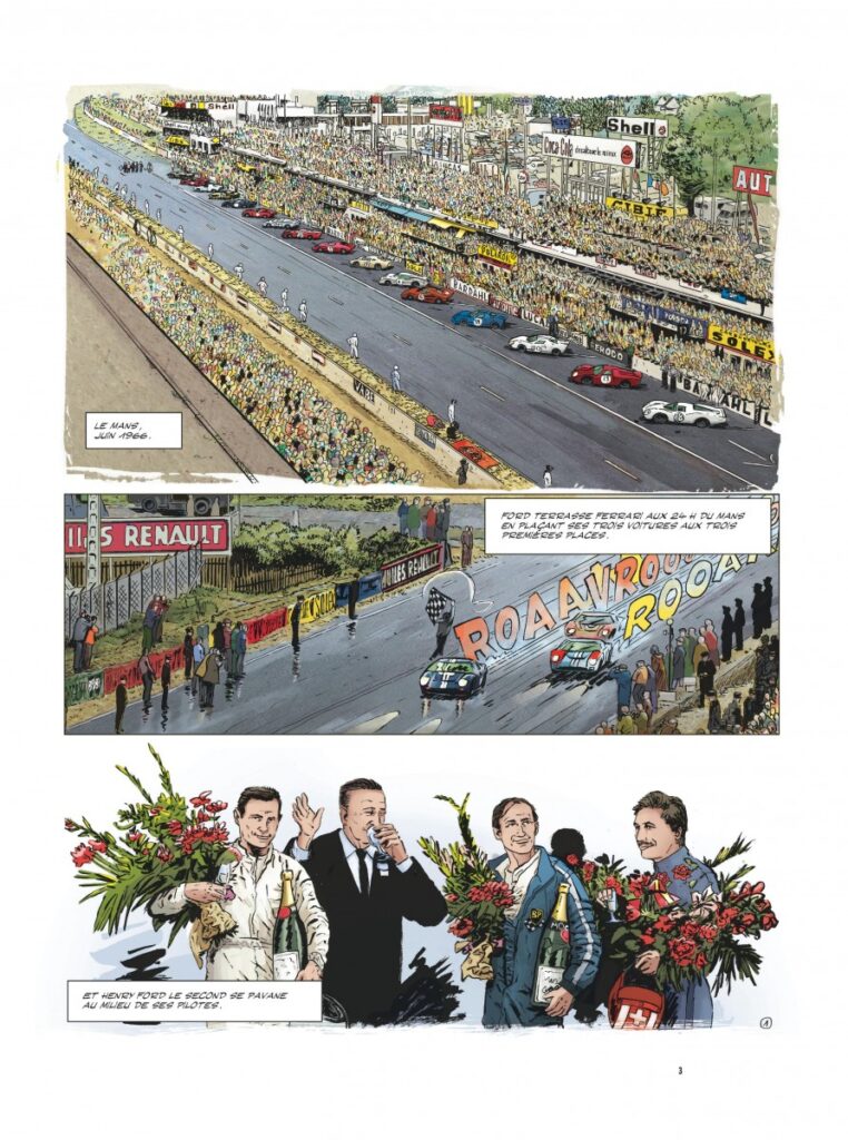 Michel Vaillant Légendes tome 4 Graton planche 3